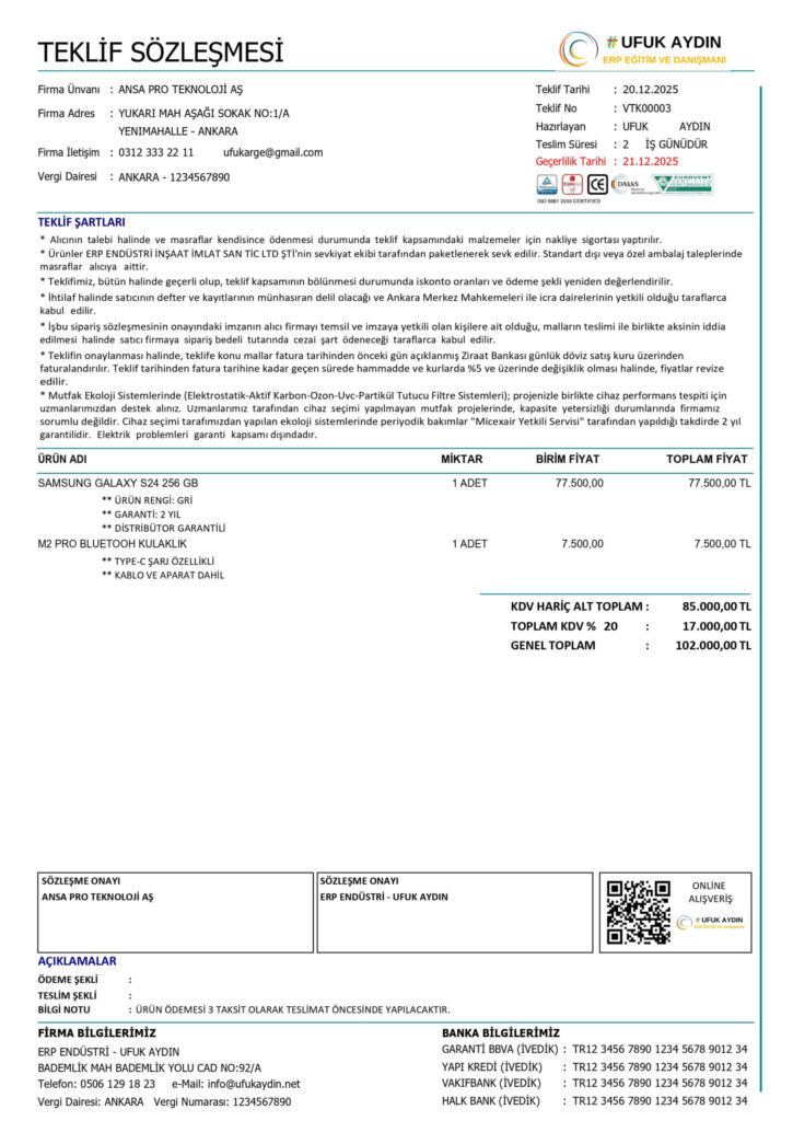 Premium Teklif Tasarımı 5