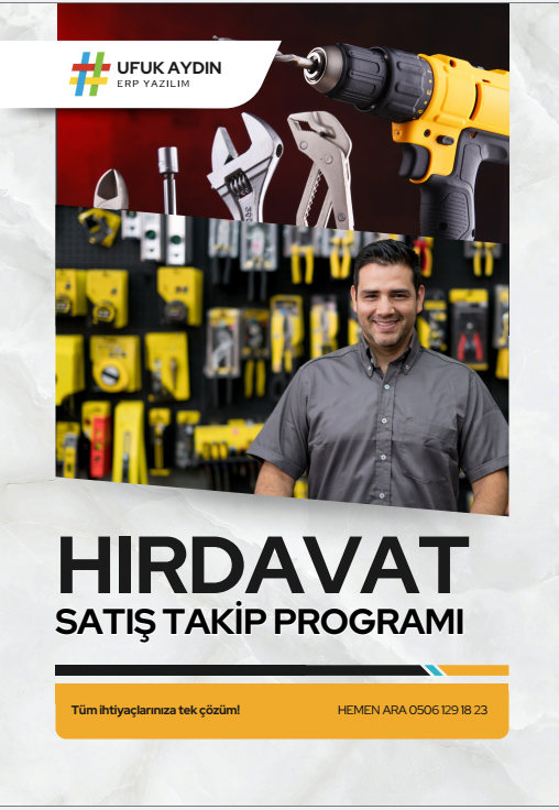 Hırdavat Takip Satış Programı