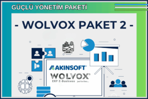 AKINSOFT Wolvox Wolvox Paket-2 (Cari 1, Kasa, Stok 1, Fatura, Çek Senet, Transfer, Analiz)